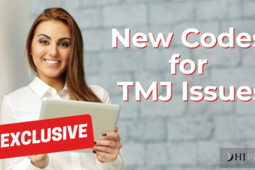 New Codes for TMJ Issues