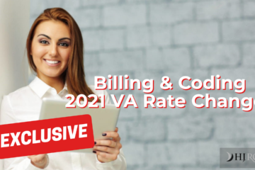 Billing and Coding: 2021 VA Rate Changes