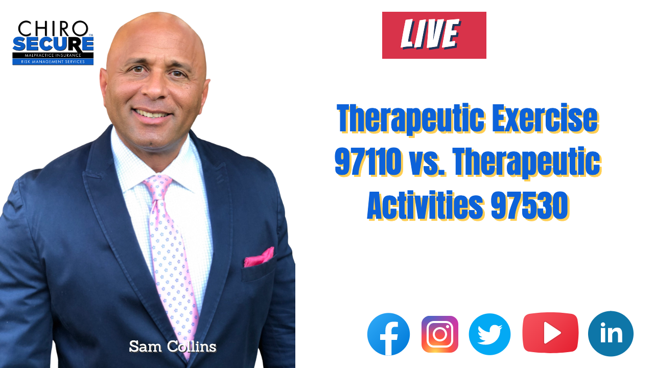 Therapeutic Exercise 97110 vs. Therapeutic Activities 97530 HJ Ross
