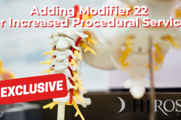 Adding Modifier 22 for Increased Procedural Services