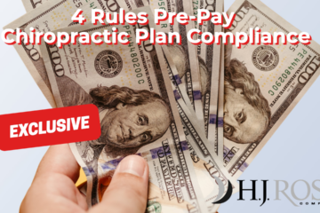 4 Rules Pre-Pay Chiropractic Plan Compliance