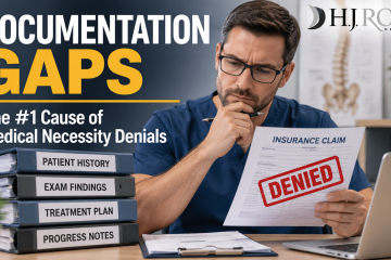 Chiropractic practice reviewing documentation for medical necessity denial