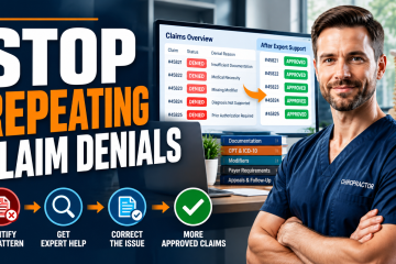HJ Ross Company chiropractic billing expert reviewing recurring insurance claim denial patterns